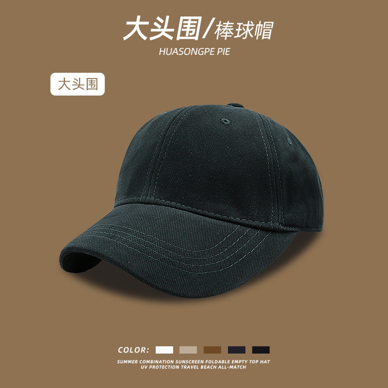 Wholesale Plain Large Head Pure Cotton Baseball